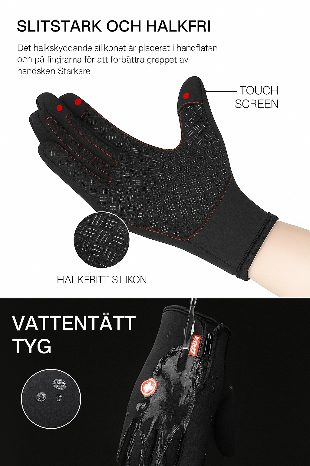 Veloria™ Nordic Touch - Vinterhandskar med stil, värme och precision