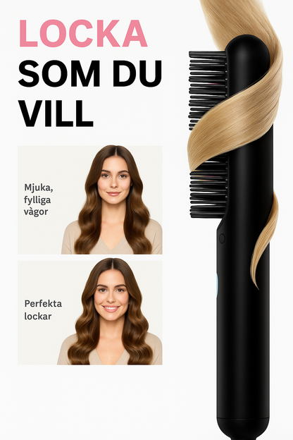Veloria™ portabla värmeborsten
